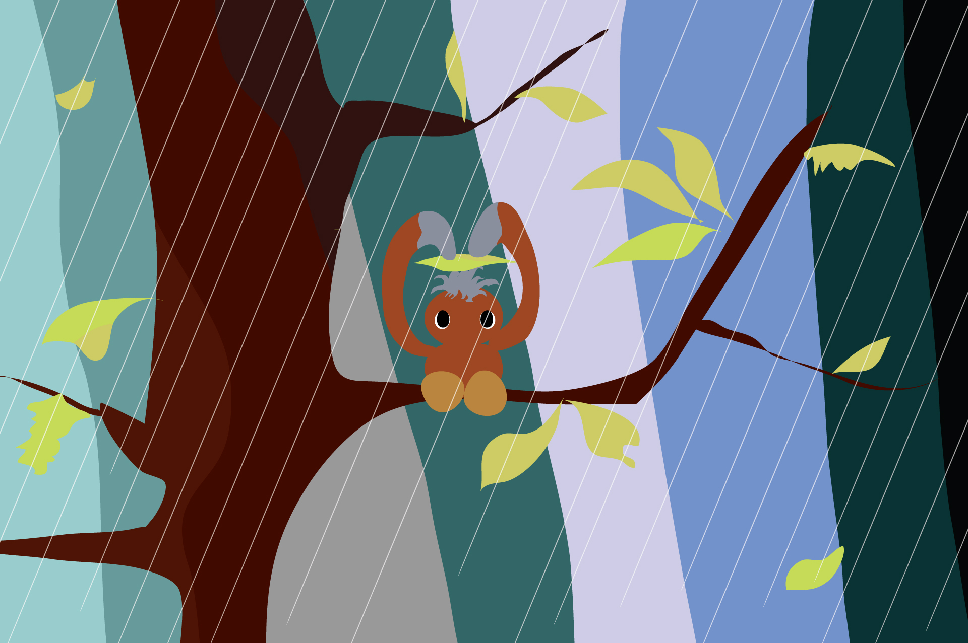 the rainy season has begun<br>utan doll, 2010